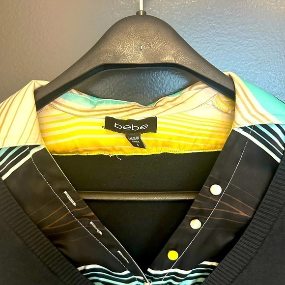 Bebe vintage sweater/blouse very good condition size  S Y2K at its finest! - Picture 3 of 6